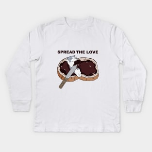 Spread the Love! Kids Long Sleeve T-Shirt